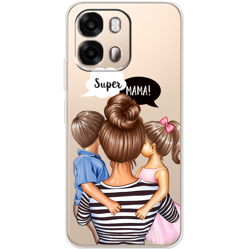 Прозорий чохол BoxFace OPPO A6s 4G Super Mama