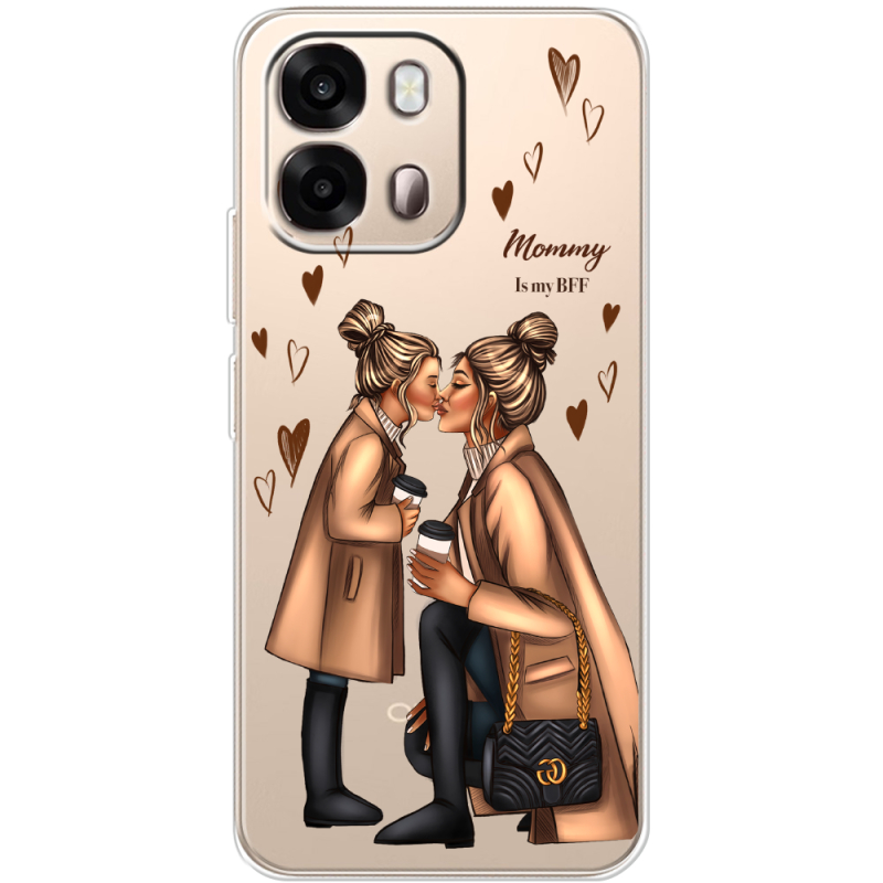 Прозорий чохол BoxFace OPPO A6s 4G Mommy Is My BFF