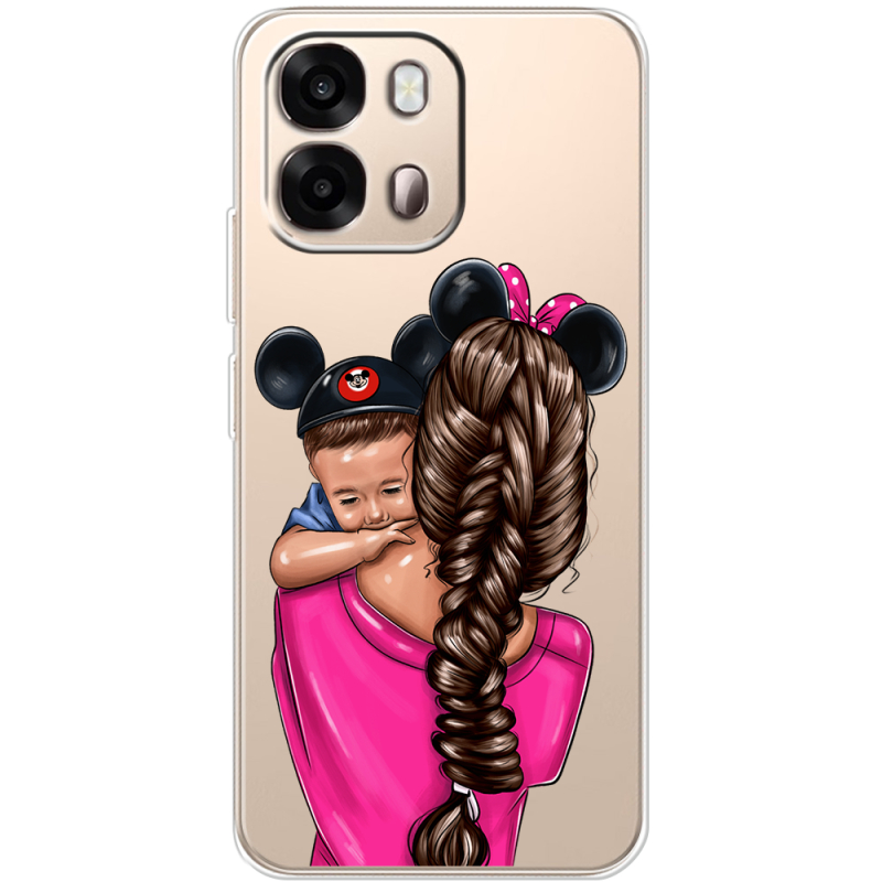 Прозорий чохол BoxFace OPPO A6s 4G Mouse Mommy