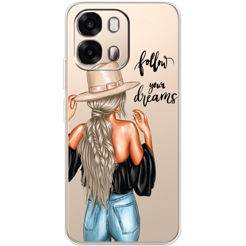 Прозорий чохол BoxFace OPPO A6s 4G Follow Your Dreams