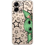 Прозорий чохол BoxFace OPPO A6s 4G Baby Yoda