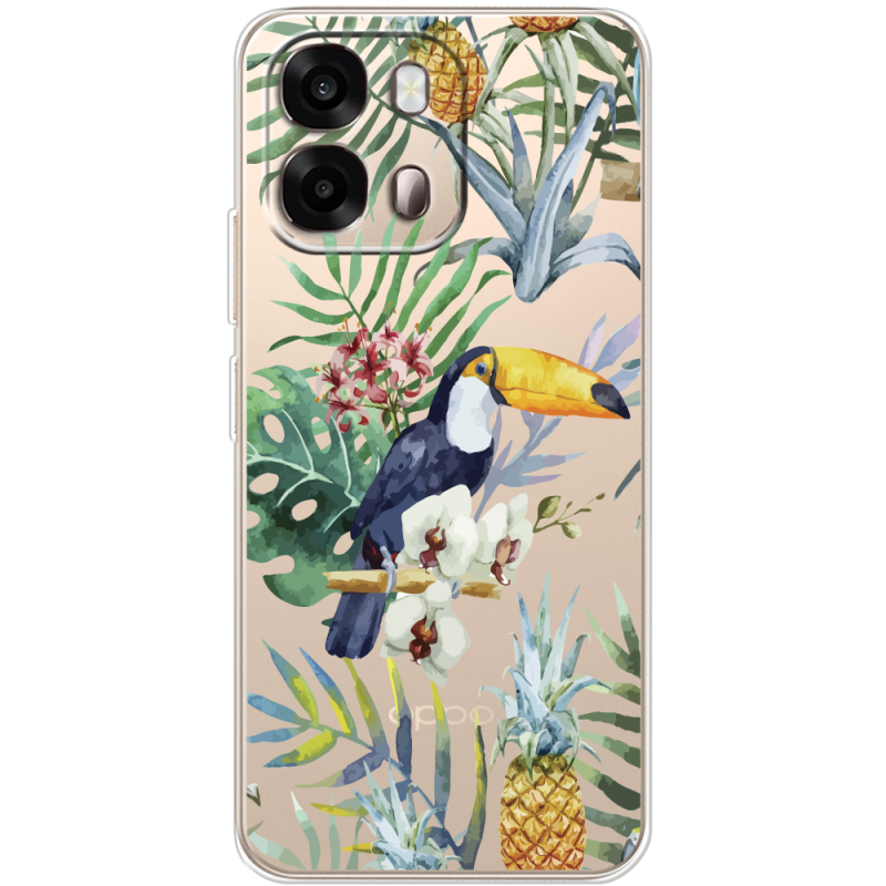 Прозорий чохол BoxFace OPPO A6s 4G Tucan