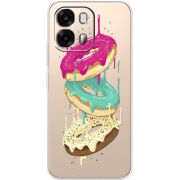 Прозорий чохол BoxFace OPPO A6s 4G Donuts