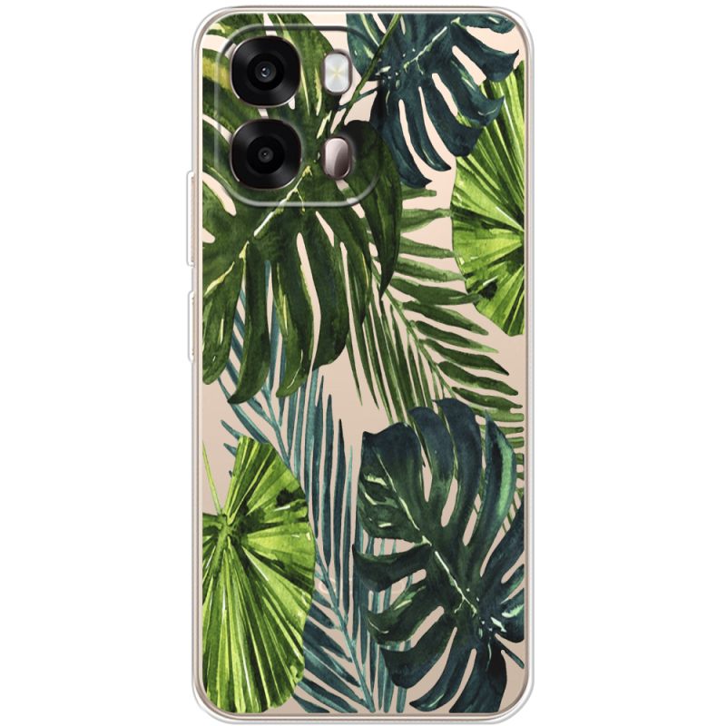 Прозорий чохол BoxFace OPPO A6s 4G Palm Tree