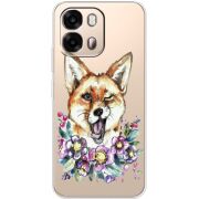 Прозорий чохол BoxFace OPPO A6s 4G Winking Fox