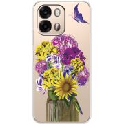 Прозорий чохол BoxFace OPPO A6s 4G My Bouquet