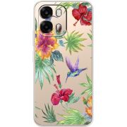 Прозорий чохол BoxFace OPPO A6s 4G Tropical