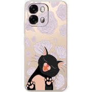 Прозорий чохол BoxFace OPPO A6s 4G Meow