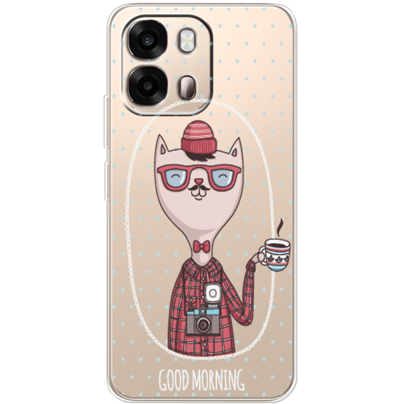 Прозорий чохол BoxFace OPPO A6s 4G Good Morning
