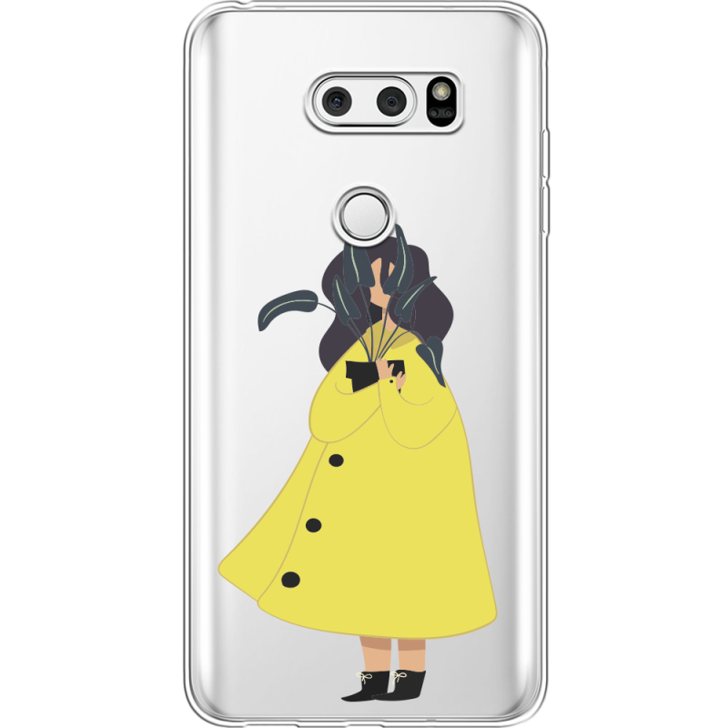 Прозрачный чехол Uprint LG V30 / V30 Plus H930DS  Just a Girl