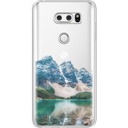 Прозрачный чехол Uprint LG V30 / V30 Plus H930DS  Blue Mountain