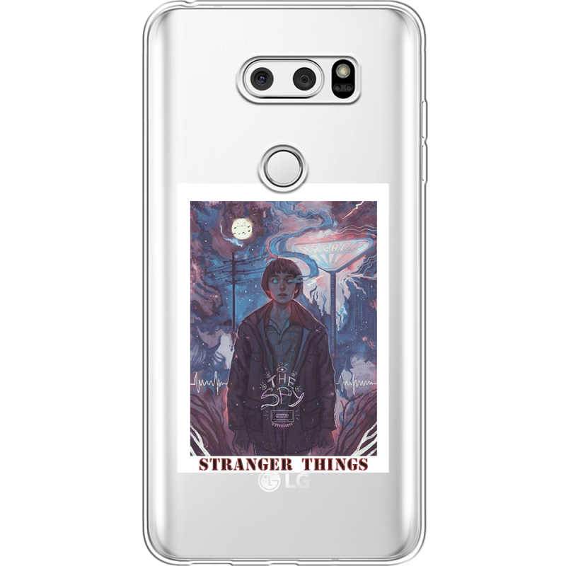 Прозрачный чехол Uprint LG V30 / V30 Plus H930DS  Stranger Things