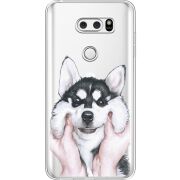 Прозрачный чехол Uprint LG V30 / V30 Plus H930DS  Husky