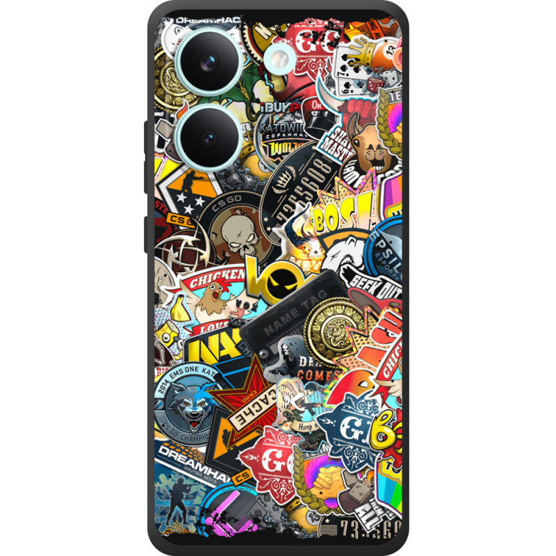 Чохол BoxFace Poco X8 Pro CS:Go Stickerbombing