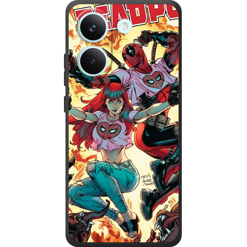 Чохол BoxFace Poco X8 Pro Deadpool and Mary Jane