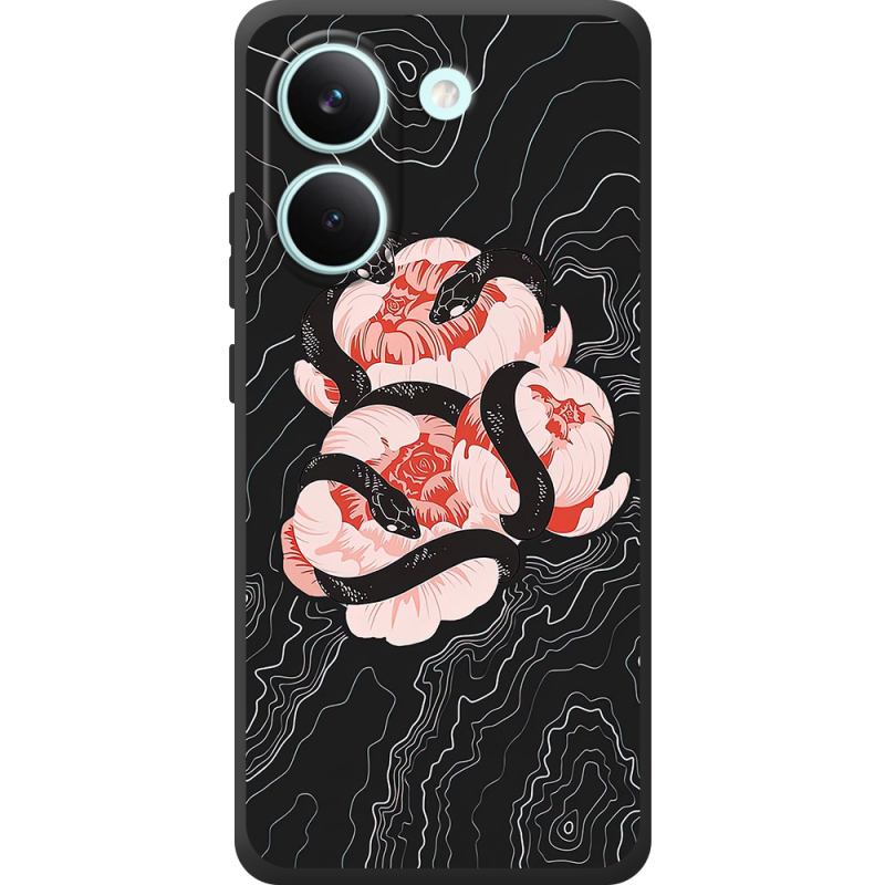 Чохол BoxFace Poco X8 Pro Snake Rose