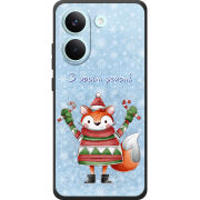 Чохол BoxFace Poco X8 Pro Fox З новим роком!