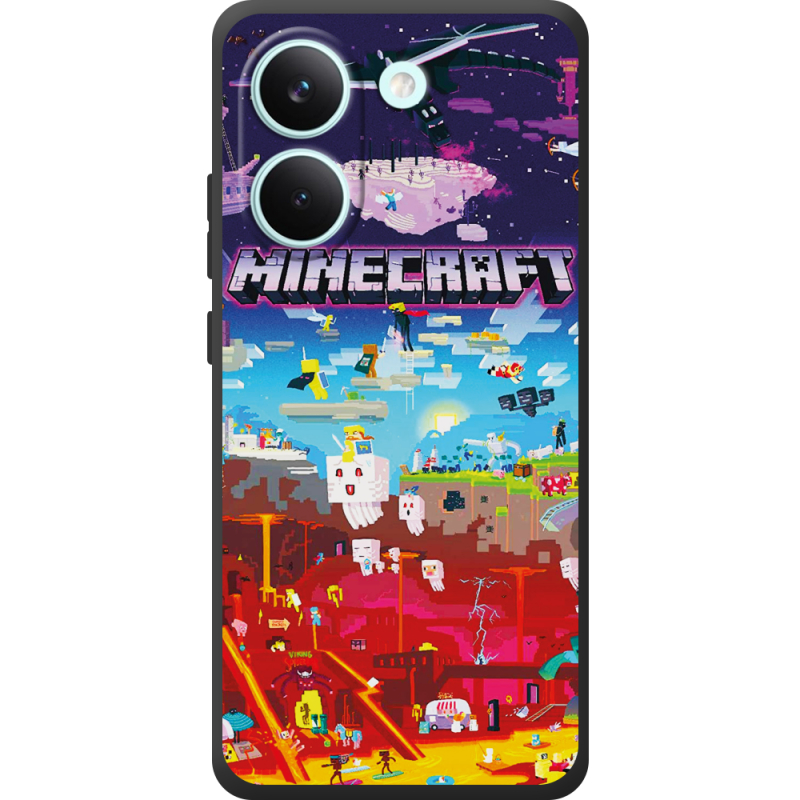 Чохол BoxFace Poco X8 Pro Minecraft World Beyond