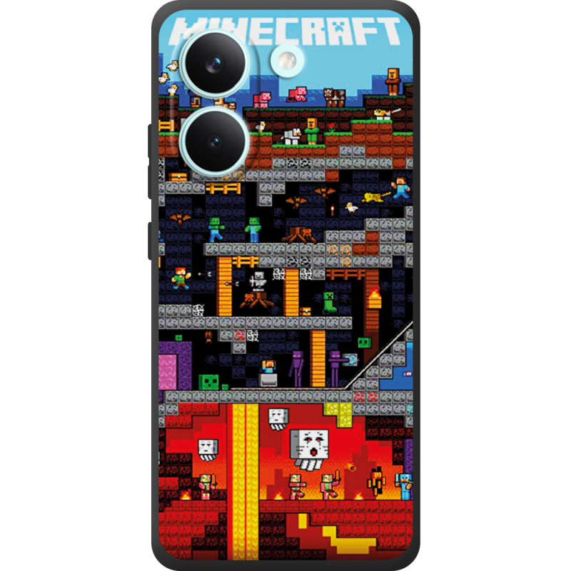 Чохол BoxFace Poco X8 Pro Minecraft Lode Runner