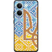 Чохол BoxFace Poco X8 Pro Тризуб Вишивка