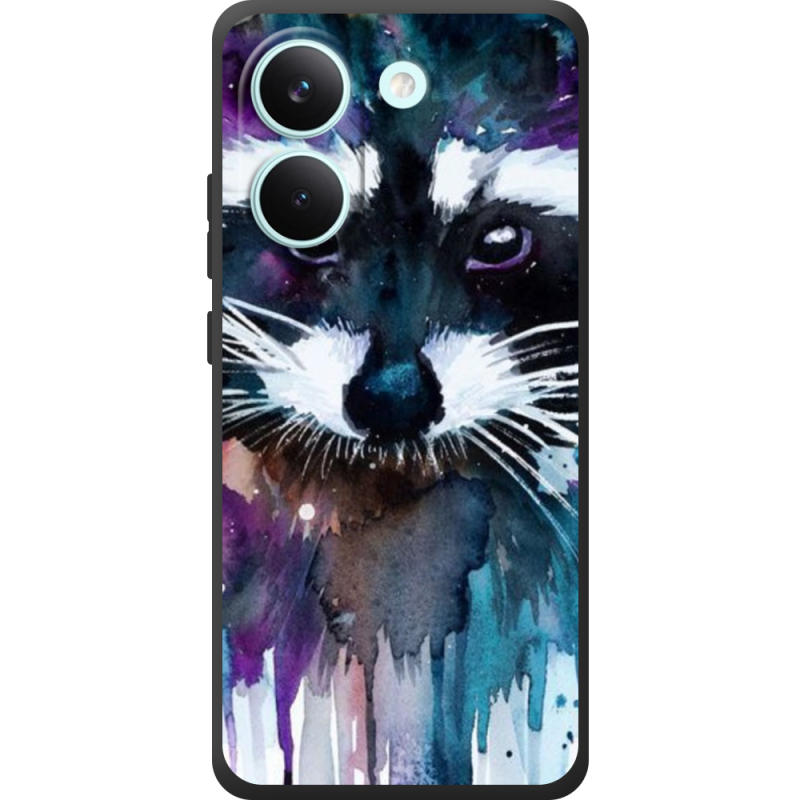 Чохол BoxFace Poco X8 Pro Акварельный енот