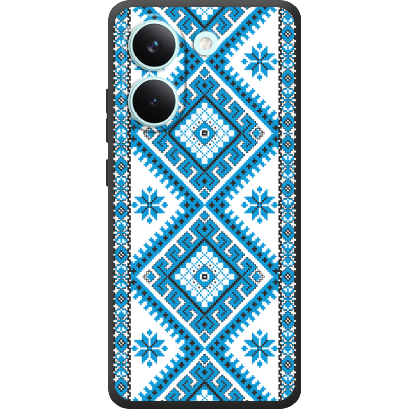 Чохол BoxFace Poco X8 Pro Блакитний Орнамент