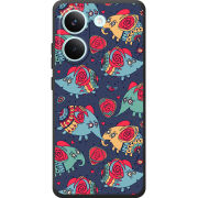 Чохол BoxFace Poco X8 Pro Flying Elephants