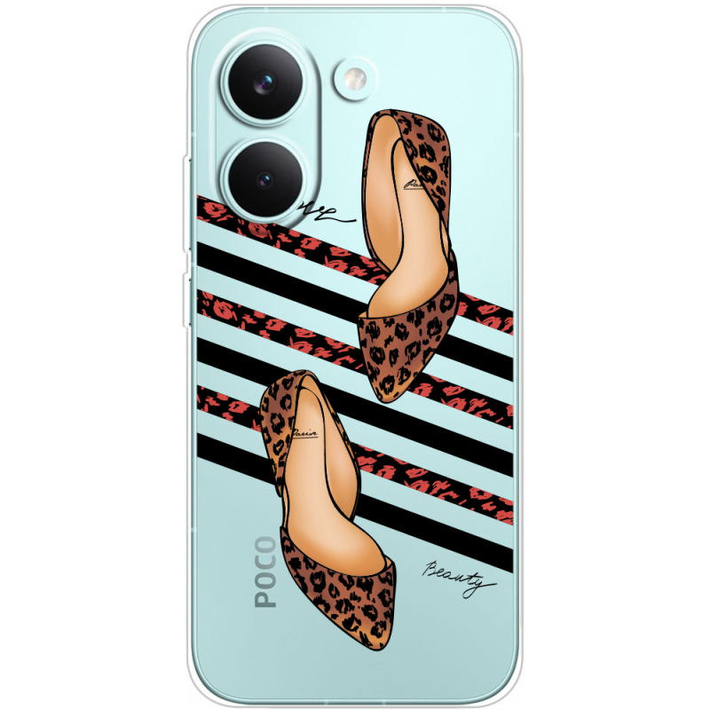 Прозорий чохол BoxFace Poco X8 Pro Love Beauty