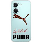 Прозорий чохол BoxFace Poco X8 Pro Wild Cat