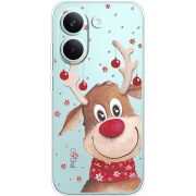 Прозорий чохол BoxFace Poco X8 Pro Winter Deer