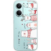 Прозорий чохол BoxFace Poco X8 Pro The Friendly Beasts