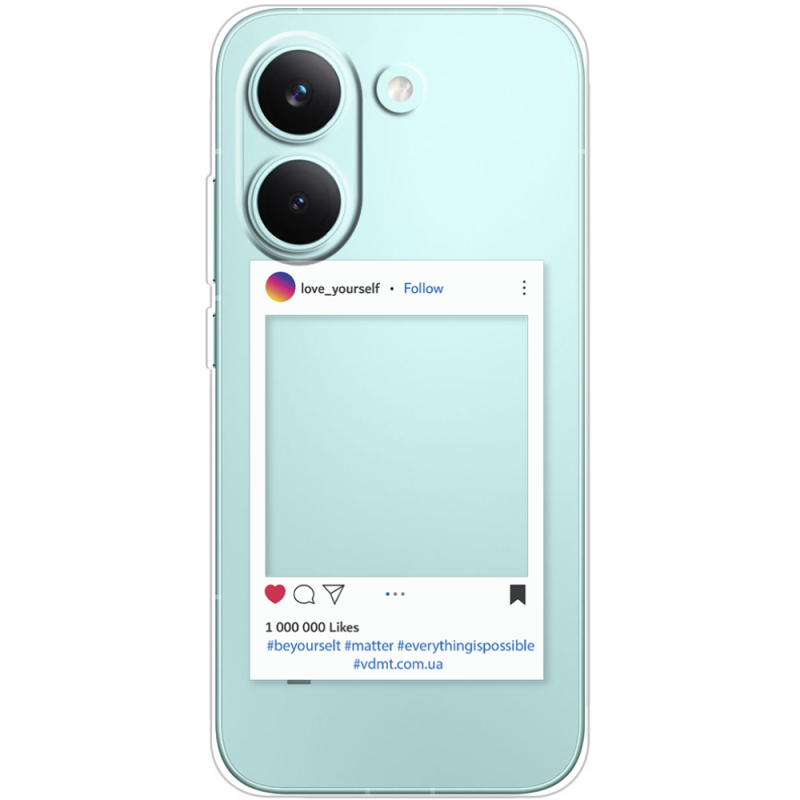 Прозорий чохол BoxFace Poco X8 Pro Insta