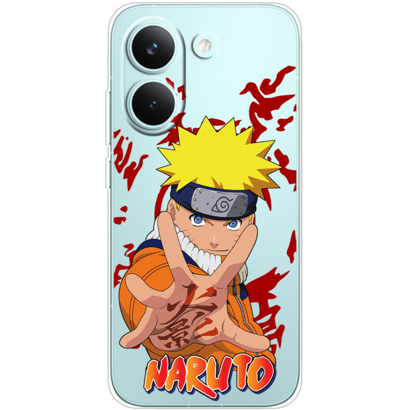 Прозорий чохол BoxFace Poco X8 Pro Naruto
