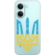 Прозорий чохол BoxFace Poco X8 Pro Gold Trident