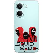 Прозорий чохол BoxFace Poco X8 Pro siquid game люди в красном