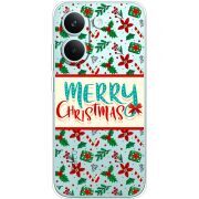 Прозорий чохол BoxFace Poco X8 Pro Vintage Christmas Pattern