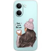 Прозорий чохол BoxFace Poco X8 Pro love is in the air