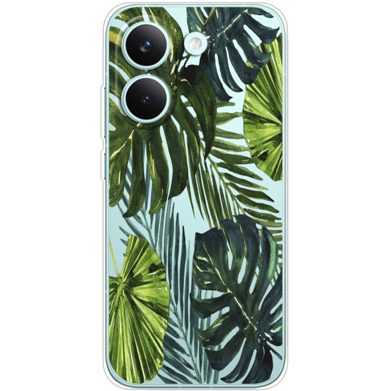 Прозорий чохол BoxFace Poco X8 Pro Palm Tree