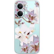 Прозорий чохол BoxFace Poco X8 Pro Chinese Magnolia