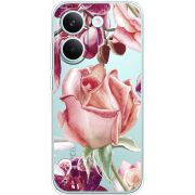 Прозорий чохол BoxFace Poco X8 Pro Rose