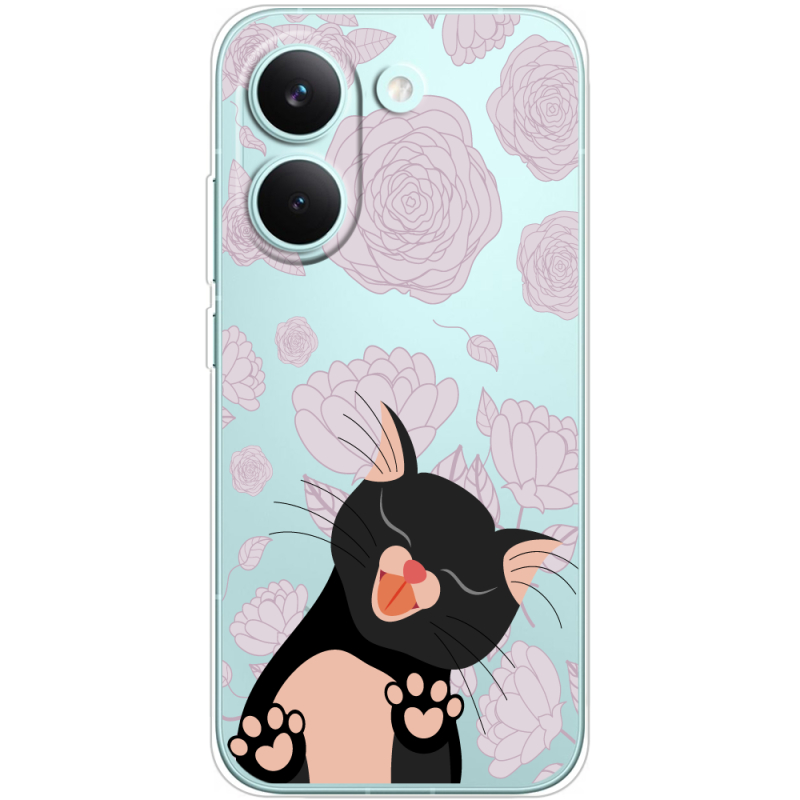 Прозорий чохол BoxFace Poco X8 Pro Meow