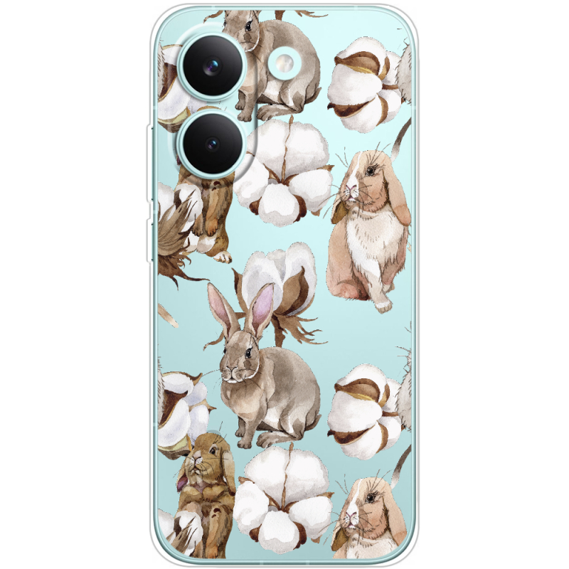 Прозорий чохол BoxFace Poco X8 Pro Cotton and Rabbits