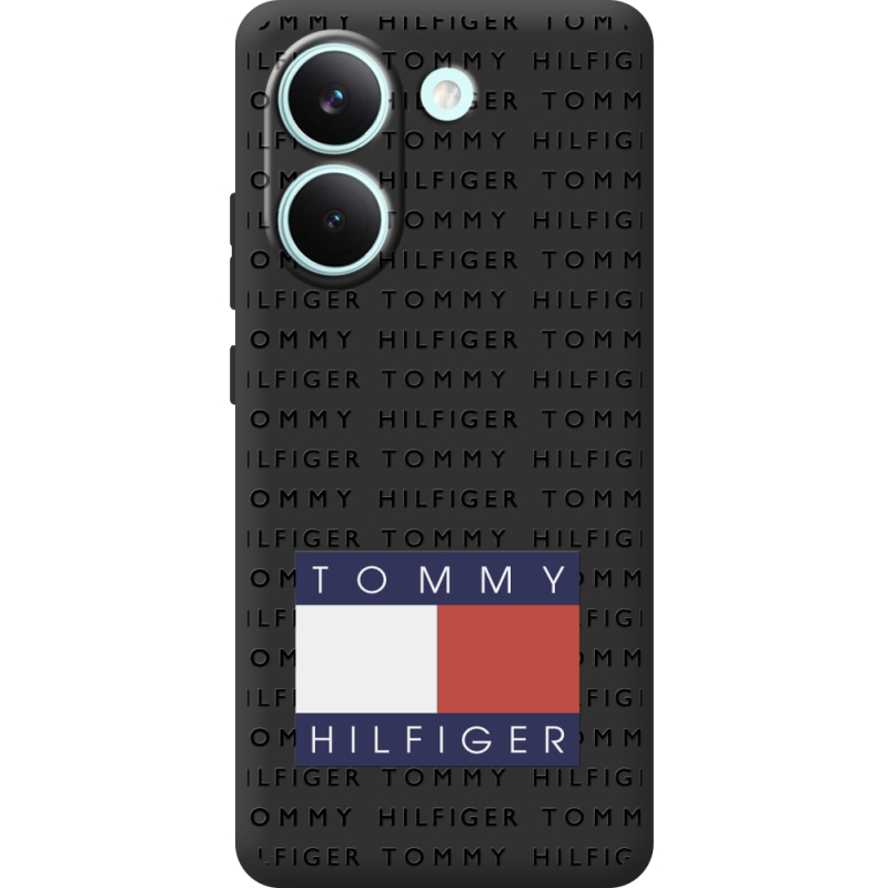 Чорний чохол BoxFace Poco X8 Pro Tommy Print