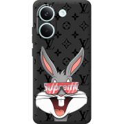 Чорний чохол BoxFace Poco X8 Pro looney bunny