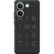 Чорний чохол BoxFace Poco X8 Pro Minimalistic