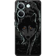 Чорний чохол BoxFace Poco X8 Pro Wolf