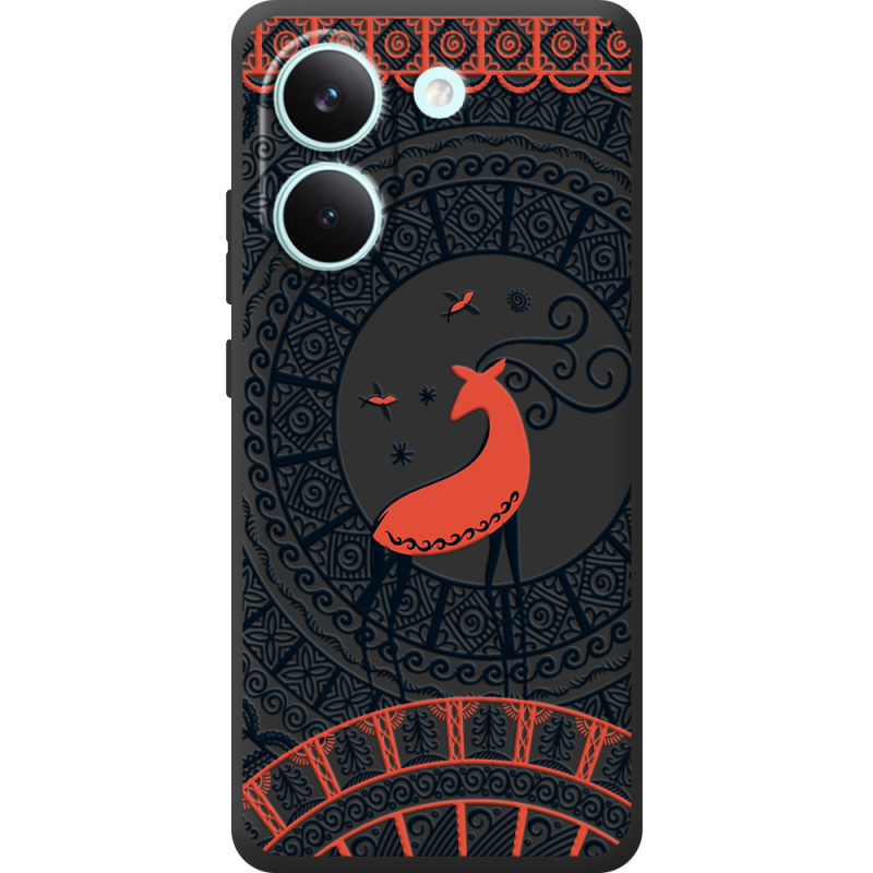 Чорний чохол BoxFace Poco X8 Pro Ornament