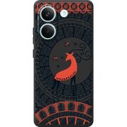 Чорний чохол BoxFace Poco X8 Pro Ornament