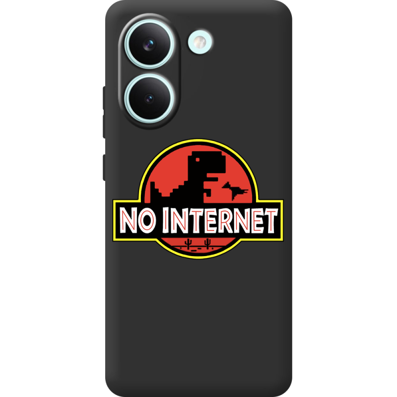 Чорний чохол BoxFace Poco X8 Pro No Internet