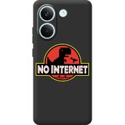 Чорний чохол BoxFace Poco X8 Pro No Internet